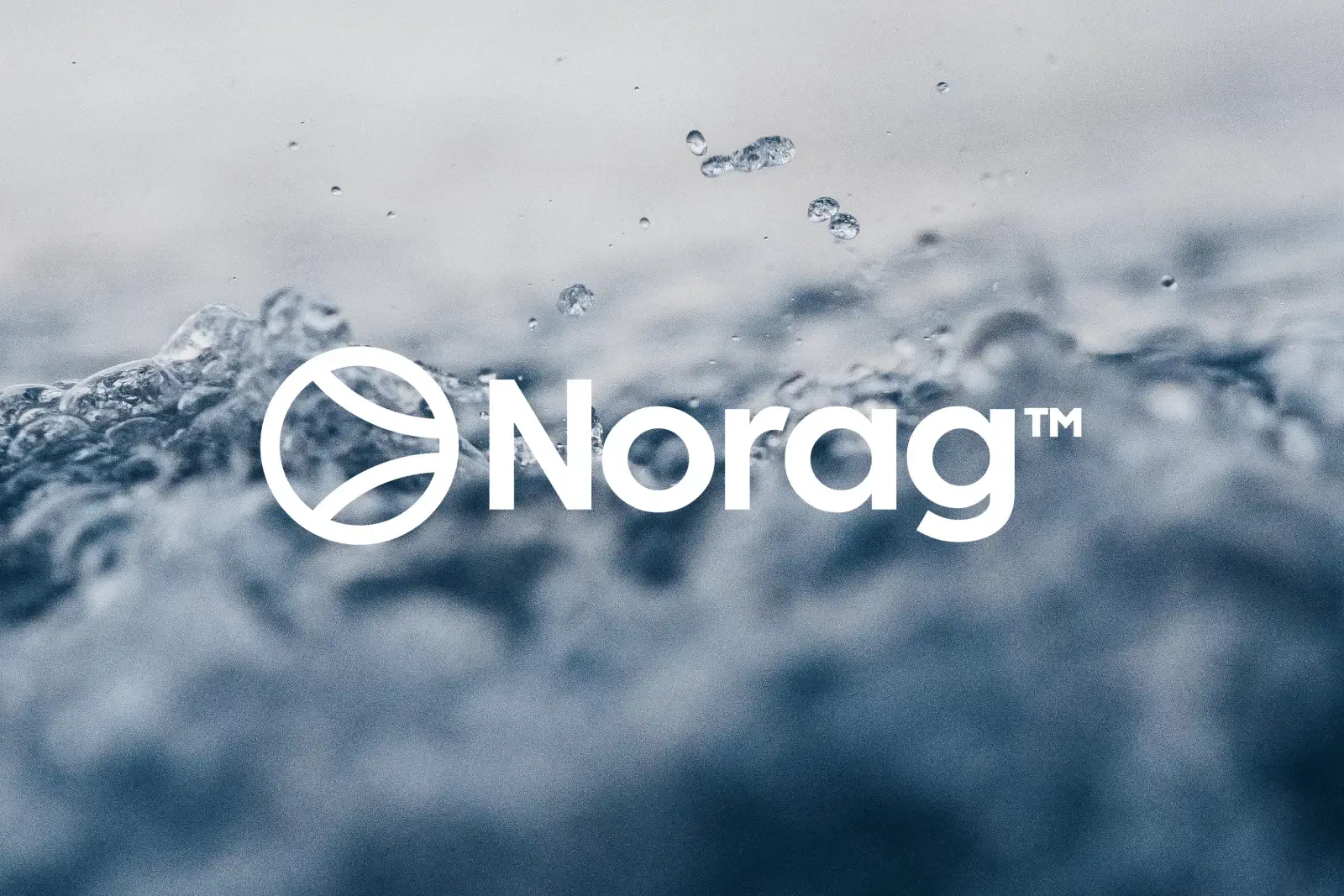 Norag's brand identity by Rebel Lion, showcasing innovation and simplicity in wastewater solutions, with emphasis on sustainability and leadership